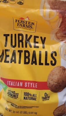 Turkey Meatball Italian Style