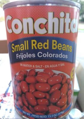 Small Red Beans in Water & Salt