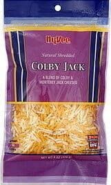 Colby Jack A Blend Of Colby And Monterey Jack Shredded Cheeses