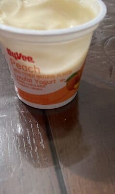 Peach Lowfat Yogurt