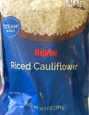 Riced Cauliflower