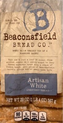 Artisan White Enriched Bread
