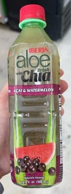 Aloe drink with chia