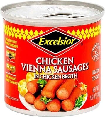 Chicken Vienna Sausages In Chicken Broth