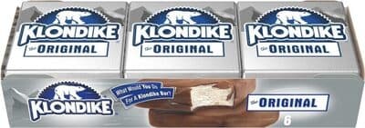 The Original Flavored Vanilla Light Ice Cream in a Milk Chocolate Flavored Coating Bars