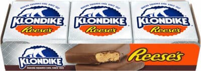 Reese's Peanut Butter Frozen Dairy Dessert Bars With Milk Chocolatey Coating
