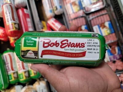 Italian Sausage, Made With Premium Cuts Of Pork
