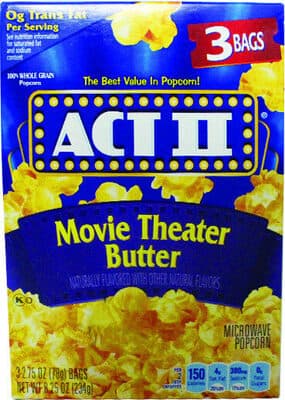 Microwave Popcorn, Butter