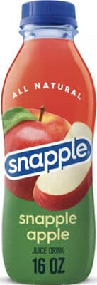 Apple flavored juice drink
