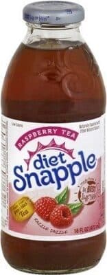 Diet Snapple, Raspberry Tea