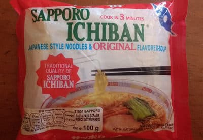 Japanese Style Noodles & Original Flavored Soup