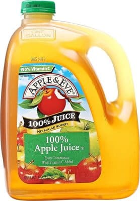 100% Apple Juice From Concentrate