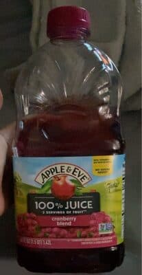 Naturally Cranberry Flavored Blend of 3 100% Juice from Concentrate