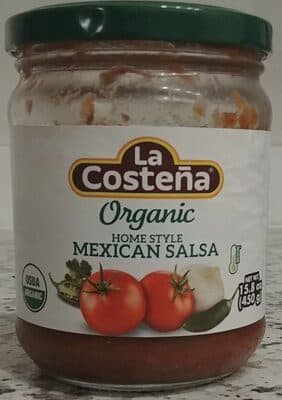 Home Style Mexican Organic Salsa