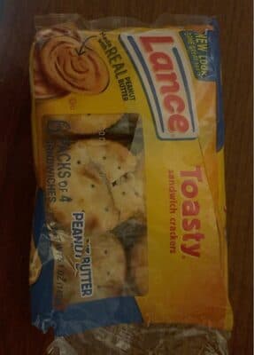 Sandwich Crackers, Peanut Butter