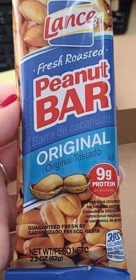 Lance Fresh Roasted Peanut Bar, Original