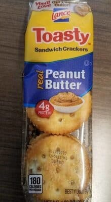 Crackers, Real Peanut Butter