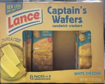 White Cheddar Sandwich Crackers