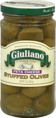 Giuliano Stuffed Olives Feta Cheese
