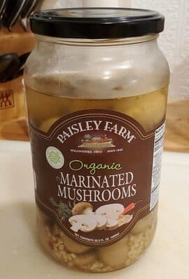 Organic Marinated Mushrooms