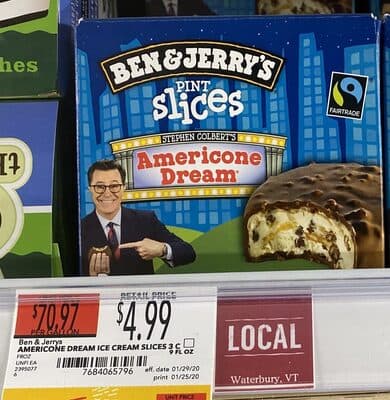 Pint Slices Ice Cream Bars, Vanilla