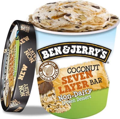 Coconut Seven Layer Bar Coconut With Fudge Chunks, Walnuts, & Swirls Of Graham Cracker & Caramel Non-Dairy Frozen Dessert