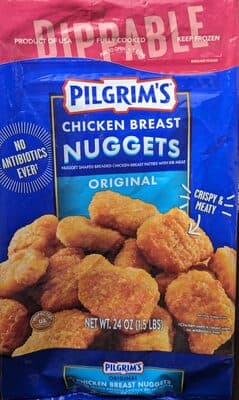 Chicken Nuggets Nugget Shaped Breaded Chicken Breast Patties With Rib Meat