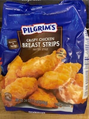 Crispy Chicken Fritter Style Breast Strips