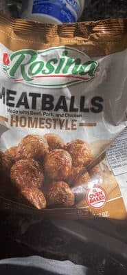 Homestyle Meatballs