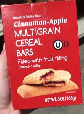 Cinnamon Apple Multigrain Cereal Bars