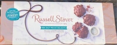 Sea Salt Pecan Delights Caramel & Pecans Covered in Milk Chocolate