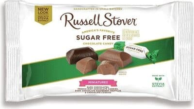 Sugar free assorted miniatures with stevia