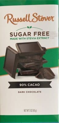 Sugar Free 90% Dark Chocolate