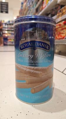 Luxury Wafers With Delicious Vanilla Creme Filling