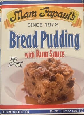 Mam Papauls Bread Pudding