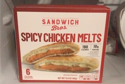 Spicy Chicken Melts Pita Snack Sandwiches