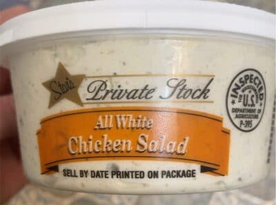 All White Chicken Salad