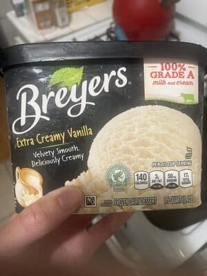 Extra Creamy Vanilla Flavor Frozen Dairy Dessert