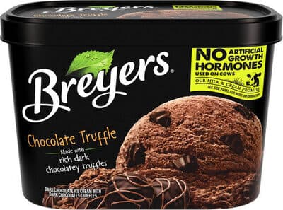 Chocolate Truffle Dark Chocolate Ice Cream With Dark Chocolatey Truffles