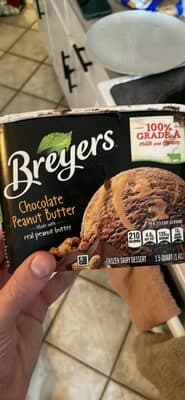 Chocolate Peanut Butter Dark Chocolate Ice Cream With Peanut Butter Swirl