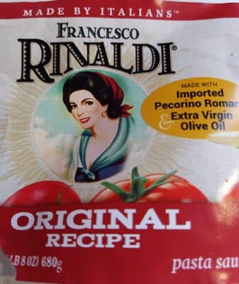 Original Recipe Pasta Sauce