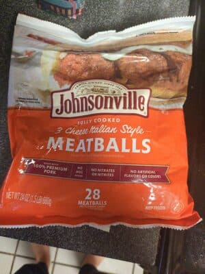 Cheese Italian Style Meatballs