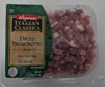 Diced Prosciutto