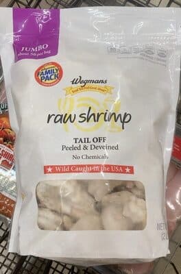 Raw shrimp