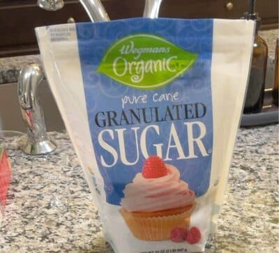Pure cane granulated sugar