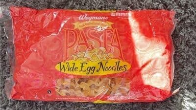 Wide Egg Noodles Pasta