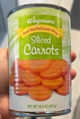 Sliced Carrots