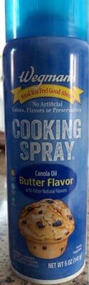 Butter Canola Oil Cooking Spray