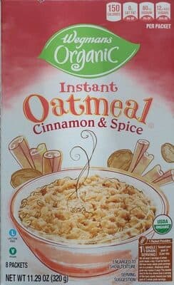 Cinnamon & Spice Instant Oatmeal