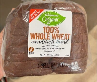 Whole wheat sandwich bread